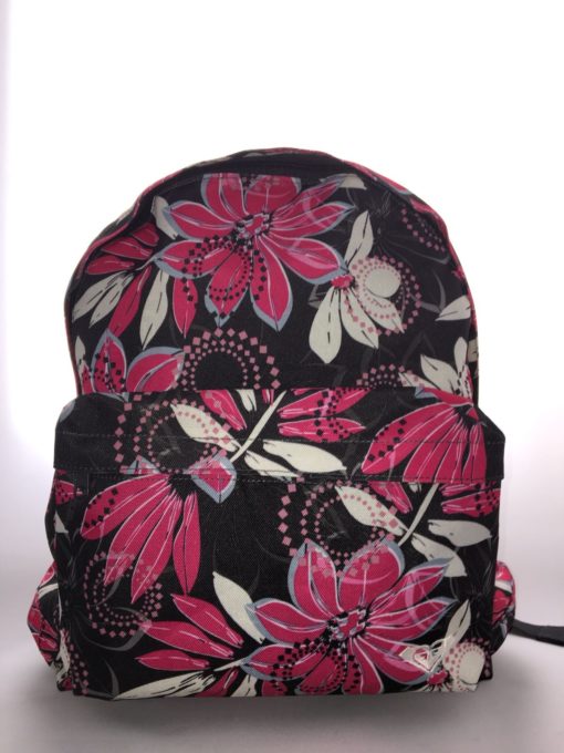 Mochila Roxy Basic Girl wanna maker ref. WPWBA331 FLOREADA FUCSIA GRIS BLANCO