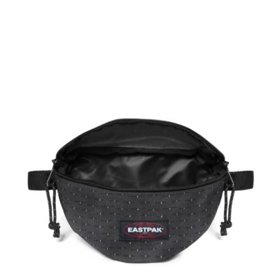 Riñonera Eastpak Springer 2 litros EK07439T Stitch Dot Gris con puntitos blancos