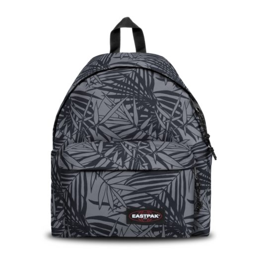 MOCHILA EASTPAK Padded Pak'r Ref. EK62945T LEAVES BLACK flores palmeras grises y negros