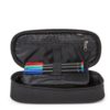 Estuche Eastpal escolar: PLUMIER OVAL REF. EK717008 BLACK negro básico