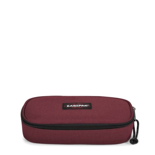 Estuche Eastpak escolar: PLUMIER OVAL EK71723S Crafty Wine granate efecto jeans