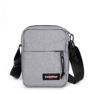 Bolso Eastpak de hombro unisex The One EK045363 XL Sunday Grey Gris claro jeans