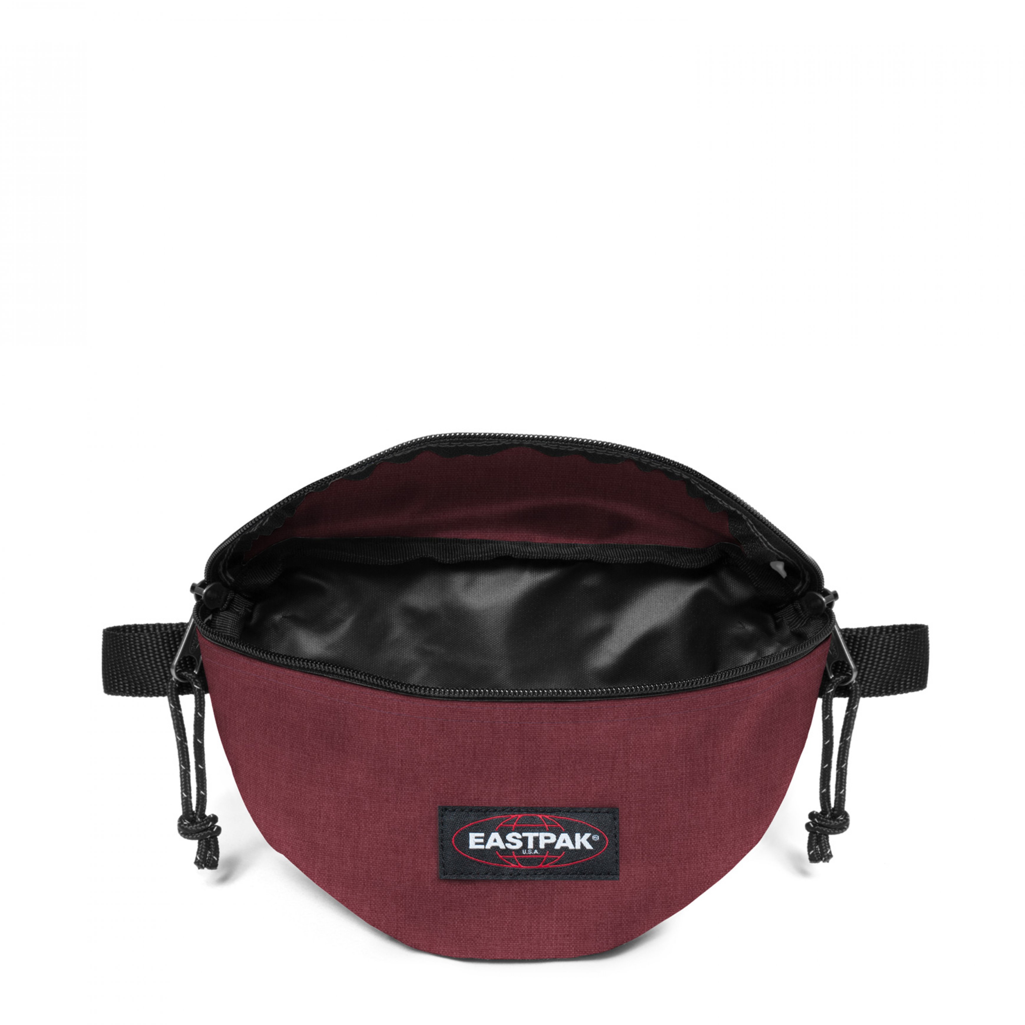 Rinonera Eastpak Springer EK07423S Crafty Wine granate efecto jeans Martimpe Berart Tienda de Moda en Gausach Vielha Valle de Aran