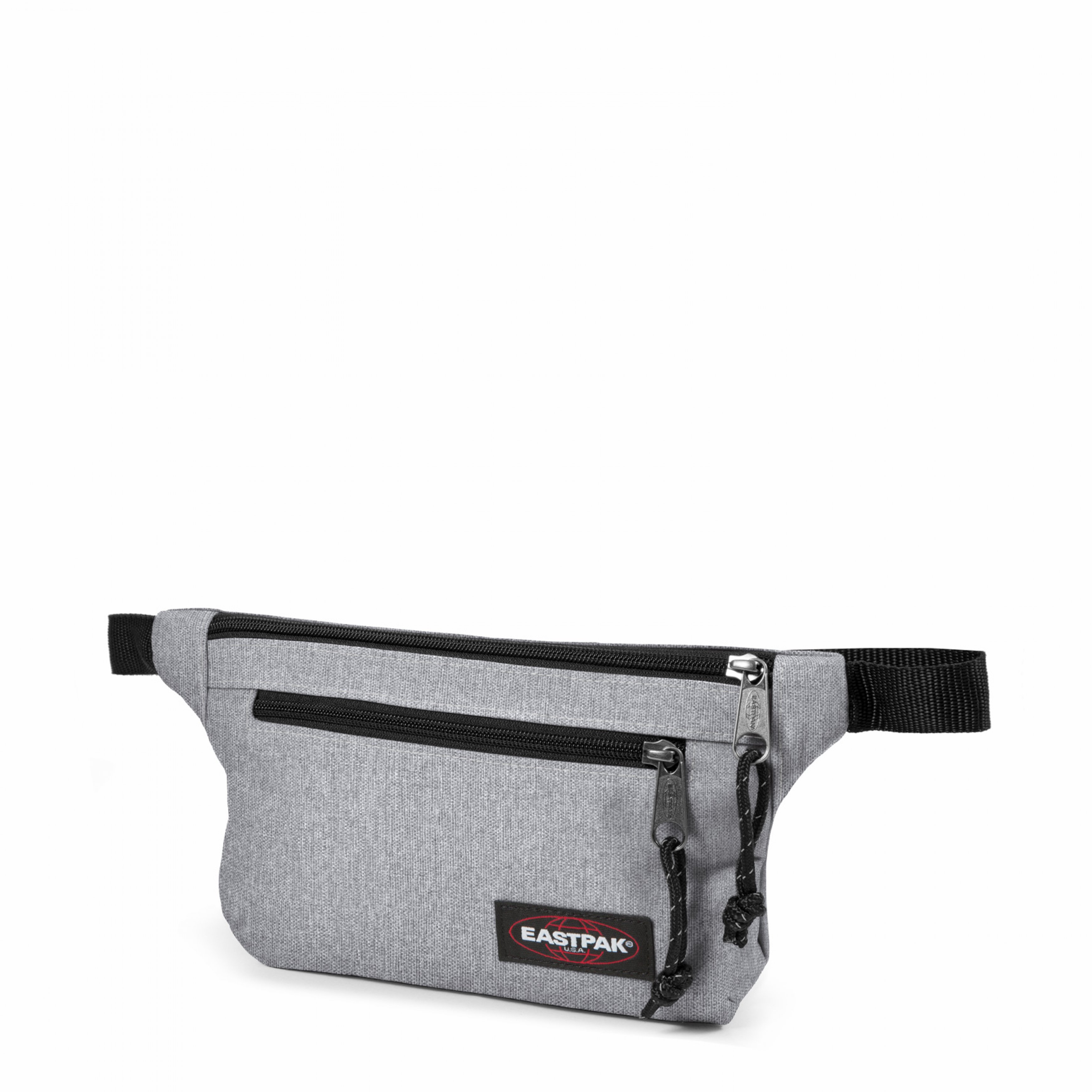 Riñonera Eastpak Springer Talky plana gris clara efecto jeans