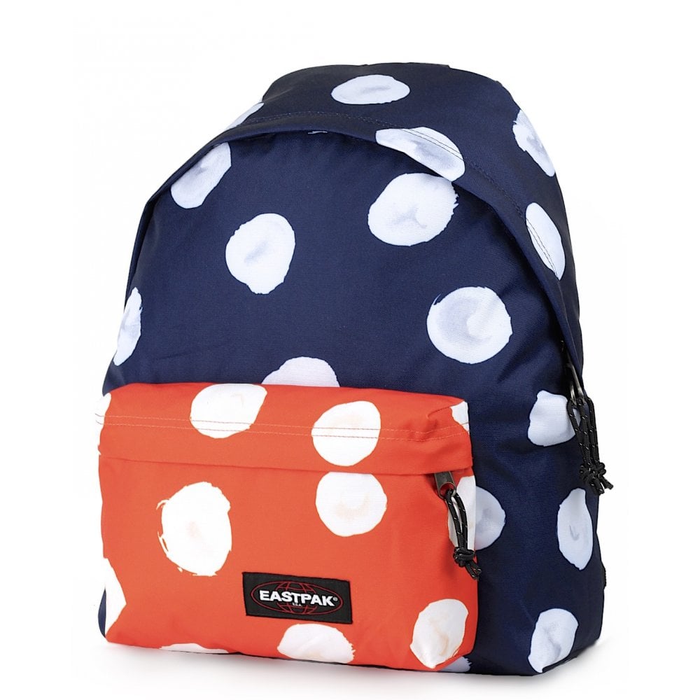 Mochila eastpak negra con lunares deals