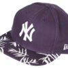 Gorra New Era Cap 9FIFTY SNAPBACK New York Yankees Sandwash Visor azul flores troplicales