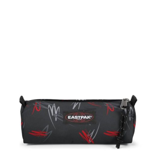 Estuche Eastpak escolar: Benchmark SINGLE EK37293X Scribble Black NEGRO, ROJO, BLANCO ESCRITURA