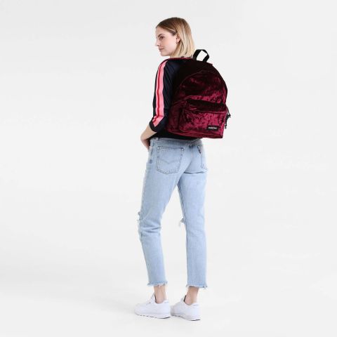eastpak crushed velvet