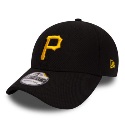 Gorra New Era Cap 39THIRTY Diamond Era Pittsburgh Pirates Ref. 80536598 negra logo amarillo
