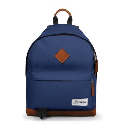 MOCHILA EASTPAK Fondo cuero Wyoming Into cuero EK81164J Into Tan Navy Azul