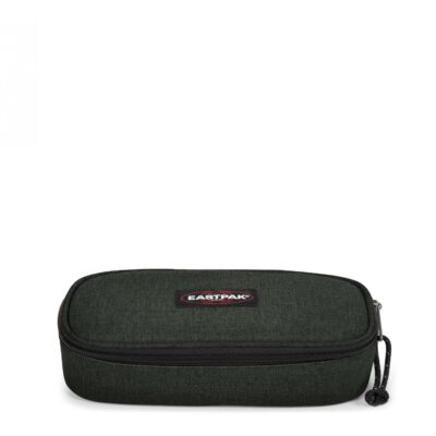 Estuche Eastpak escolar: PLUMIER OVAL EK71727T Crafty Moss verde musgo efecto jeans