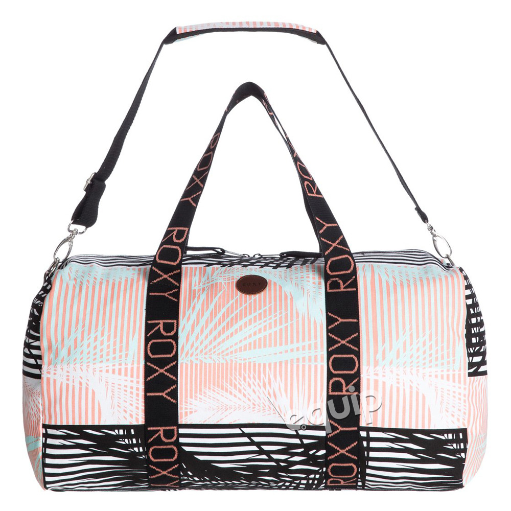 Bolsa Deporte Roxy Torba ARJBA03047-WBB0 rayada salmón y turquesa -  Martimpe Berart - Tienda de Moda en Gausach, Vielha, Valle de Aran