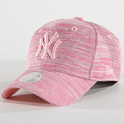 Gorra Yankees New Era Gris Rosa - Gorra mujer 