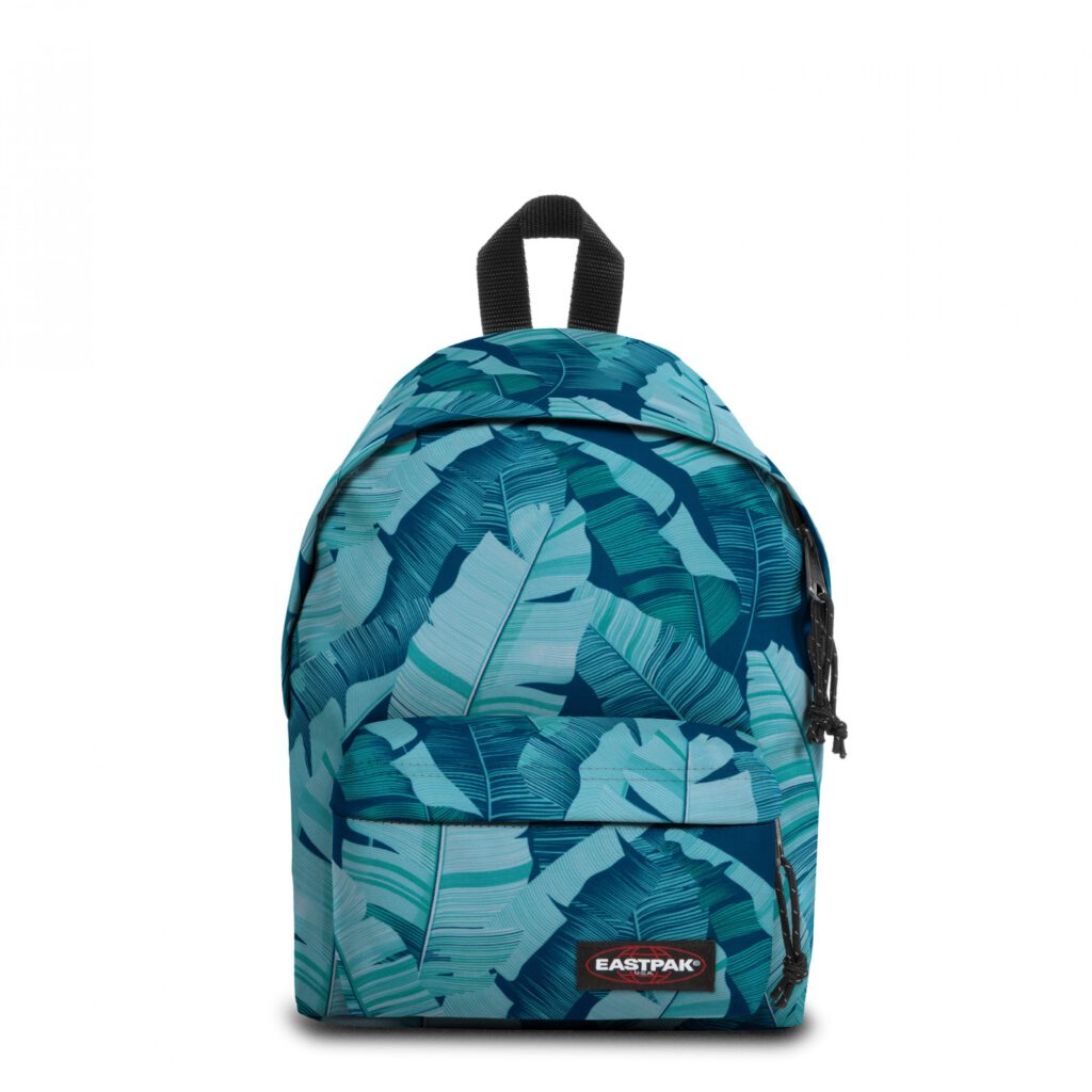 Mochila Eastpak Orbit XS - 10 Litros, Poliéster Negro/rojo, Para Portátil Pequeño, Compacta Y Acolchada