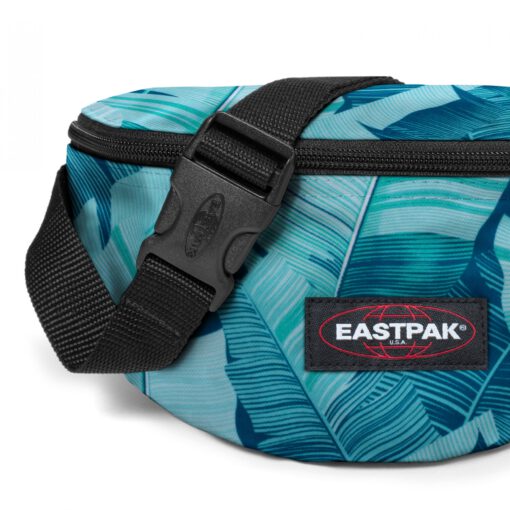 Riñonera Eastpak Springer EK074A17 BRIZE BANANA azules turquesas flores