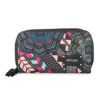Billetera Rip Curl poliéster Ref. LWUFW4 BLack Fiesta del sol Wallet negra multicolor