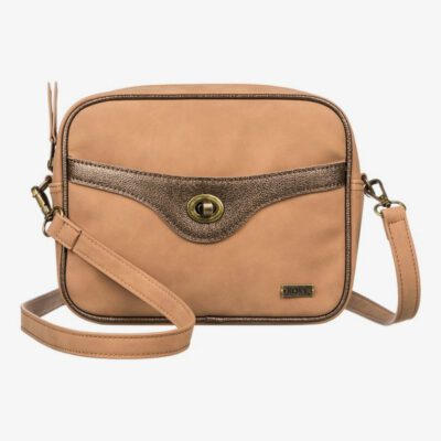 Bolso Mujer Roxy ERJBP03765 Tan Lines - Bolso tamaño medio marrón Camel 