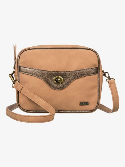 Bolso Mujer Roxy ERJBP03765 Tan Lines - Bolso tamaño medio marrón Camel 