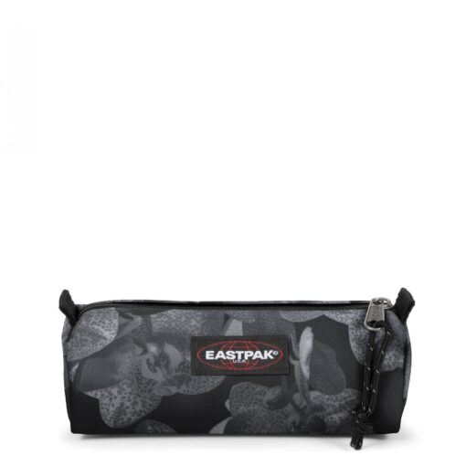 Estuche Eastpak escolar: Benchmark SINGLE EK372A89 Charming Black Flores grises