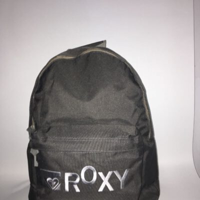 Mochila Roxy Basic Girl ref. XUWBA211 Gris oscuro Logo bordado gris claro