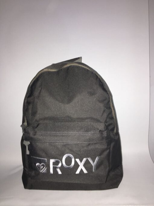 Mochila Roxy Basic Girl ref. XUWBA211 Gris oscuro Logo bordado gris claro