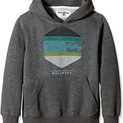 Sudadera niño Billabong con capucha para Chicos Ref. Spinner Hex 3583 Dark Grey Heath Gris