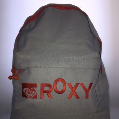 Mochila Roxy Basic Girl ref. XRWBA011 4102881 Beig logo bordado naranja