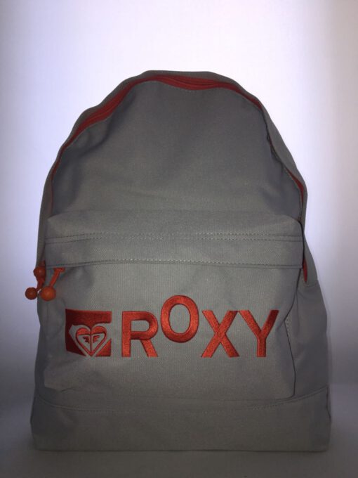 Mochila Roxy Basic Girl ref. XRWBA011 4102881 Beig logo bordado naranja