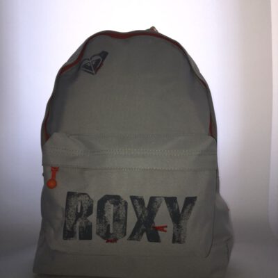 Mochila Roxy Basic Girl ref. XWWBA191 4112601 beig logo gris y naranja