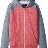 Sudadera niño Quiksilver con capucha y cremallera para Chicos Everyday ZIP Ref. EQBFT03472 rqkh roja y gris