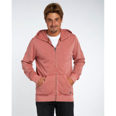 Sudadera Hombre con capucha y cremallera Billabong wave zh 2425/washed red ref h1fl09 bip8 rosado lavado