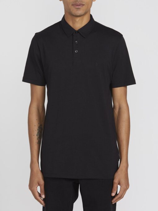 Polo Hombre VOLCOM básico liso manga corta WOWZER - BLACK Ref. A0111700 Black negro Nueva colección