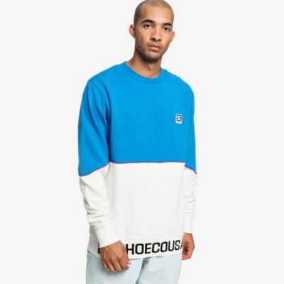 Sudadera Hombre DC SHOES GLYNROAD Ref. EDYFT03429 SNOW WHITE blanca