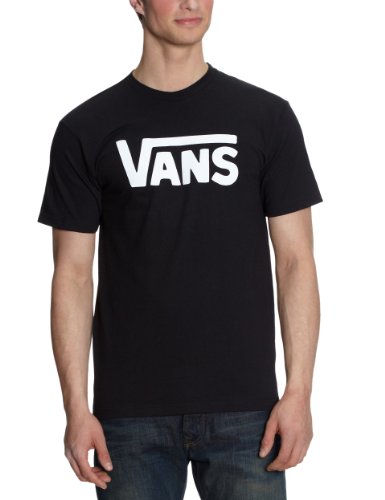 camiseta vans negra hombre