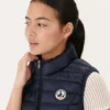 Chaleco capucha Jott de plumas pato Niño 104 NAVY DJAM BÁSICO Justoverthetop Color azul marino