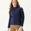Chaqueta con capucha Jott de plumas pato Mujer CLOE BASIC P000WDOW01 - 104 marine Justoverthetop Azul Marino