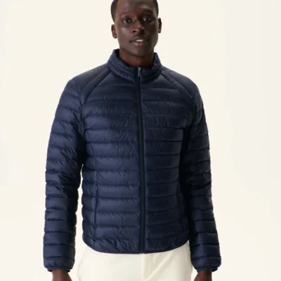 Chaqueta Jott de plumas Hombre sin capucha Marine MAT 104 BASIC Justoverthetop Color Azul Marino