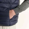 Chaleco sin mangas Jott de plumas pato Hombre Marine TOM 104 BASIC Justoverthetop azul marino