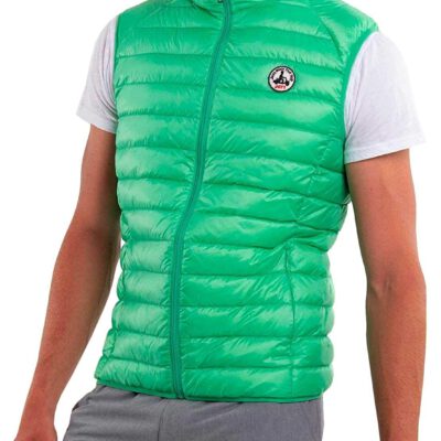 Chaleco sin mangas Jott de plumas Hombre Vert TOM 233 BASIC Justoverthetop verde manzana