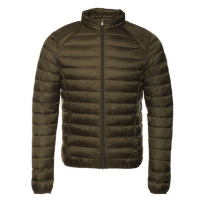 Chaqueta Jott de plumas Hombre Kaki MAT 204 BASIC Justoverthetop verde caqui