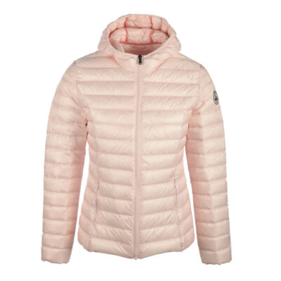 Chaqueta capucha Jott de plumas Mujer Rose Pastel 458 CLOE BASIC Justoverthetop Color rosa pastel