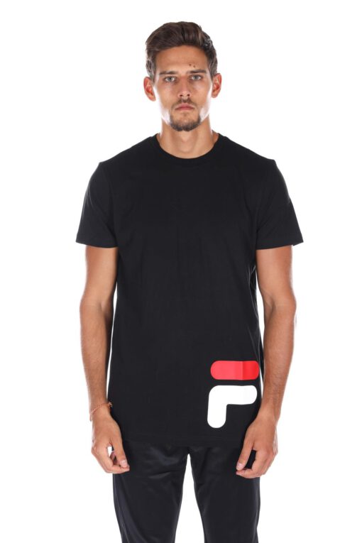 Camiseta manga corta FILA chico Men Eamon Tee Ref. 684489 Negra logo parte inferior