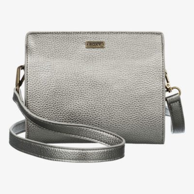 Bolso ROXY bandolera para mujer (gjn0))Ref. ERJBP03976 Stand For The Sun PLATA pequeño