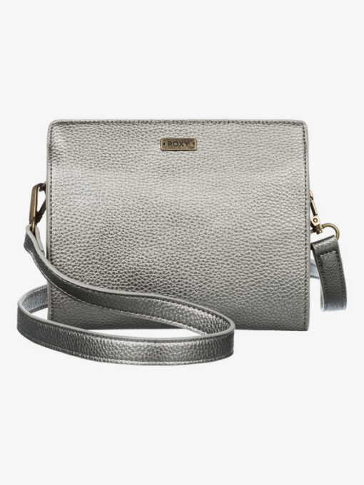 Bolso ROXY bandolera para mujer (gjn0))Ref. ERJBP03976 Stand For The Sun PLATA pequeño