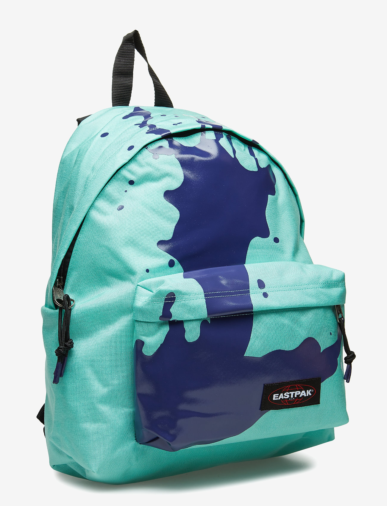 MOCHILA EASTPAK Padded Pak'r® EK62095R SPLASH 24L VERDE Y MANCHA AZUL PLASTIFICADA - Martimpe Berart - Tienda de Moda en Gausach, Vielha, Valle de Aran