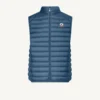 Chaleco sin mangas Jott de plumas pato Hombre Bleu Jeans TOM 140 BASIC Justoverthetop Azul tejano