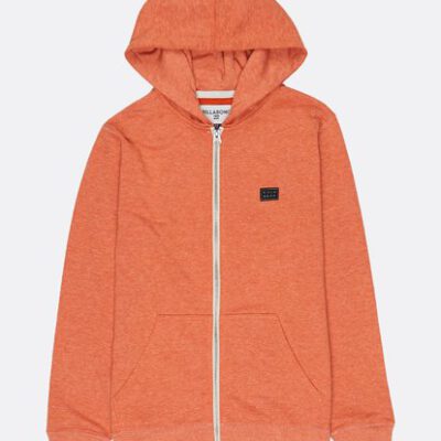 Sudadera niño BILLABONG con capucha para Chicos Ref. H2FL04 BIP8 ALL DAY ZH BURNT ORANGE -NARANJA