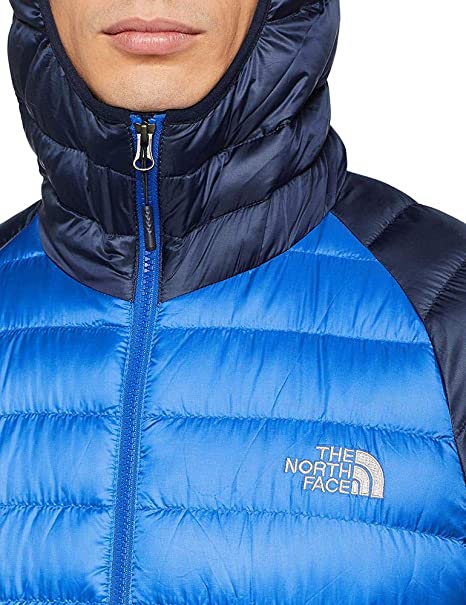 Chaqueta Plumón The North Face hombre T939N41SK-S TREVAIL HOODIE bicolor azules - Martimpe Berart - Tienda de en Gausach, Vielha, Valle de Aran