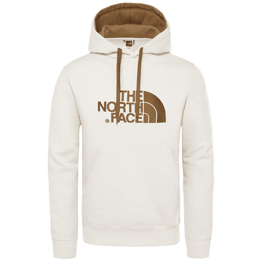 THE NORTH FACE con capucha drew ref.T0AHJYG45 blanco y logo bordado dorado | Martimpe Berart - Tienda de Moda en Gausach, Vielha, Valle de Aran