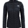 Chaqueta de Plumón The North Face mujer Thermoball Black T933HIJK3 Negro